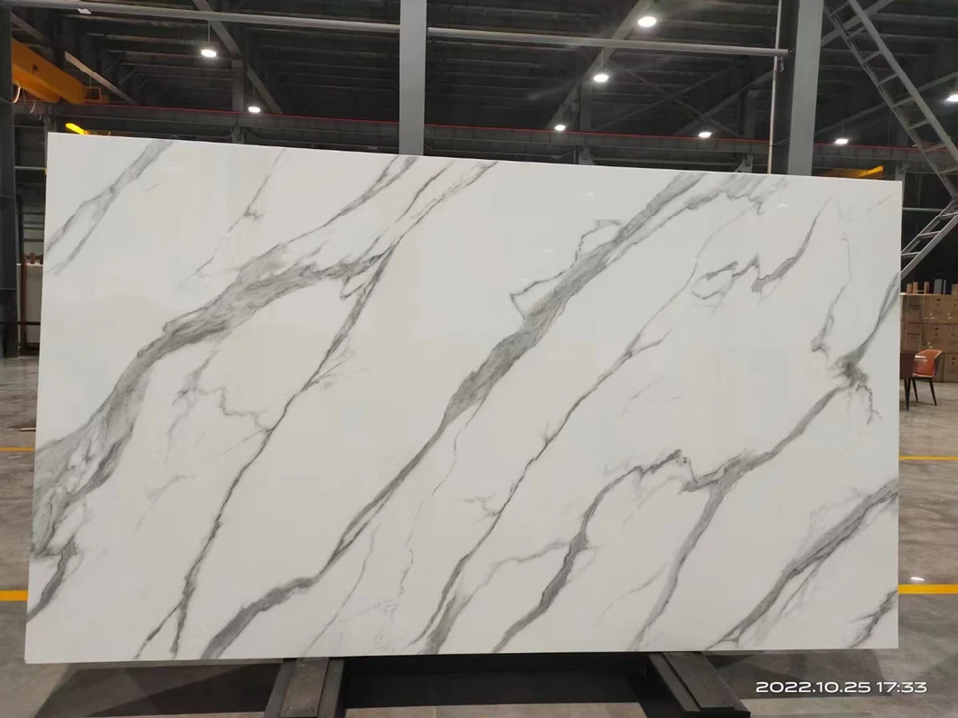 Calacatta White Nano Crystallized Glass Stone