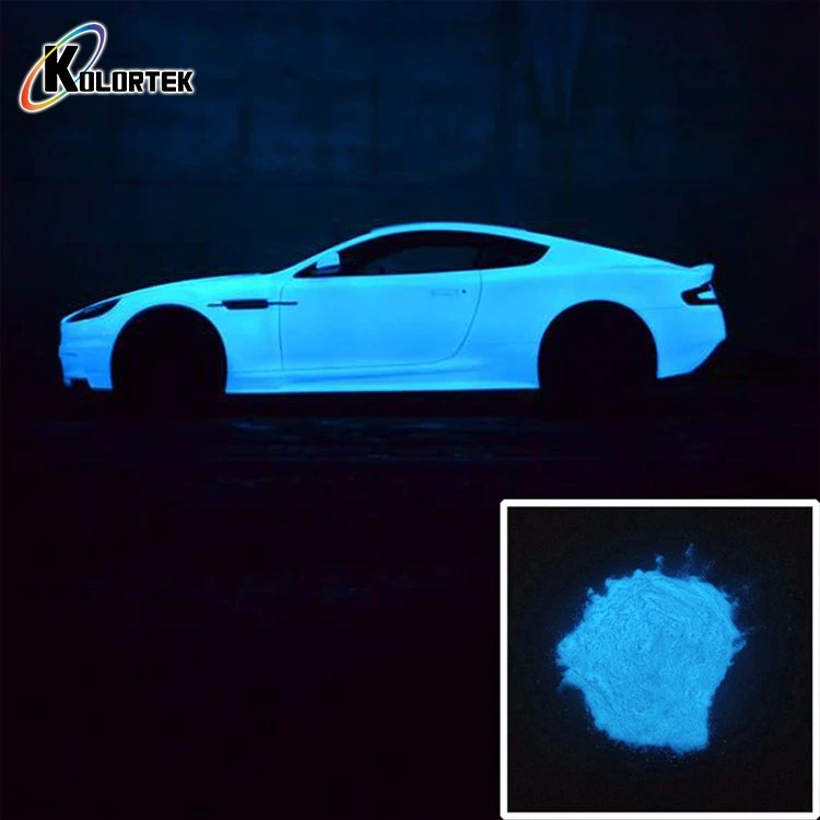 Wholesale Glow in The Dark Pigment Car Paint Photoluminescent Pigment Powder